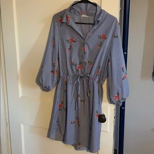 Woman’s Stripped Dress